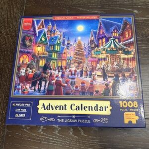 Advent Calendar Christmas Jigsaw Puzzle 1008‎ Pieces COMPLETE